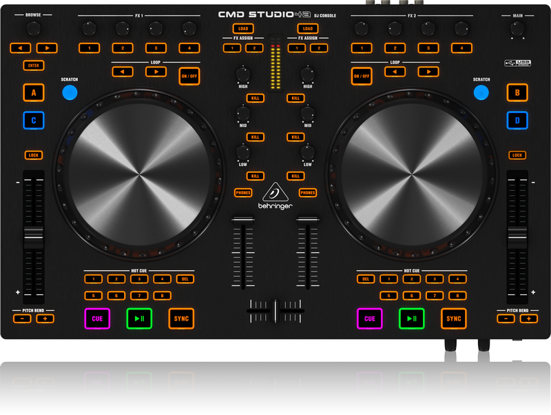 Behringer CMD STUDIO 4a (top view)